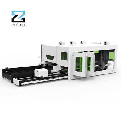 3000x1500mm Laser Cutting Machine Metal Tube 1000W 1500W 2000W With Exchange Table