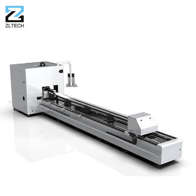 CNC Three Chucks Metal Pipe Laser Cutting Machine 9000mm