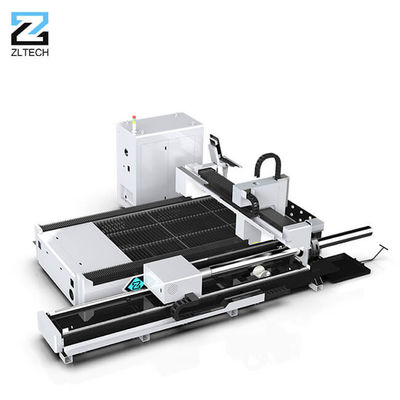 CNC 3015 Metal Pipe Fiber Laser Cutting Machine 1500x3000mm For Steel Aluminum Pipe Sheet