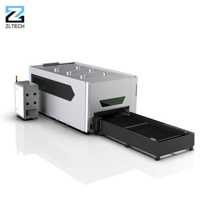 Double Bed Full Cover Sheet Metal Laser Cutter 6000x1500mm