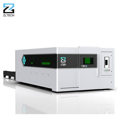 1000w 2000w 3000w 4000w Fiber Laser Sheet Cutting Machine With Exchange Table And Protection Cover
