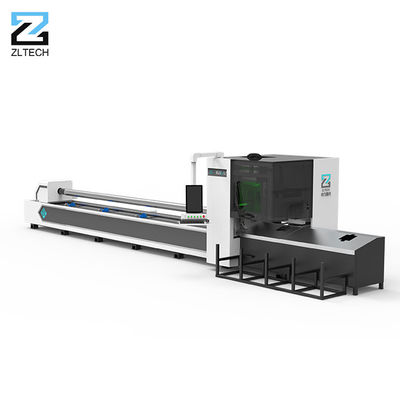 High Power Fiber Laser Tube Cutting Machine 3000mm 6000mm Multi Chuck Automatic Loading Unloading