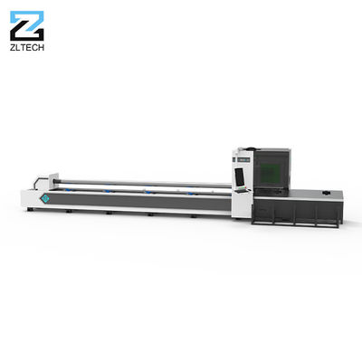 High Power Fiber Laser Tube Cutting Machine 3000mm 6000mm Multi Chuck Automatic Loading Unloading