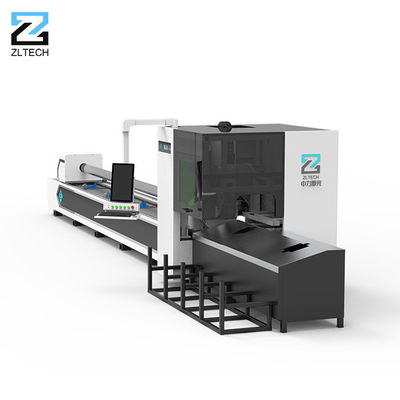 3000mm 1000W Metal Pipe Laser Cutting Machine 2000W High Power Multi Chuck Automatic Loading Unloading